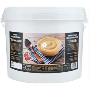 Vanilla-flavored thermostable filling, 12 kg